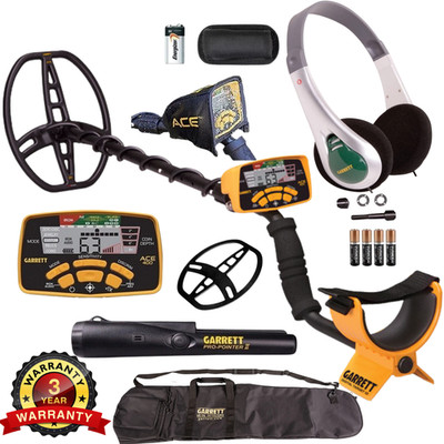 Garrett ACE 400 Metal Detector w/Pro-Pointer II & Bag