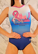 GK Elite Gymnastics Leotard Adult Small AS Competition Dance Costume