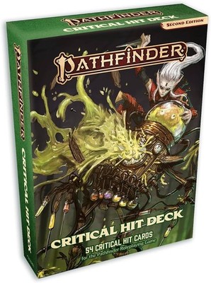 Pathfinder 2E: Critical Hit Deck RPG Game Cards Expansion by Paizo - New