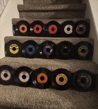 45 Vintage Vinyl Records Set Of 15