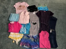 Girls HUGE Lot Of Size Small 10/12 Clothing Lot of 14 items