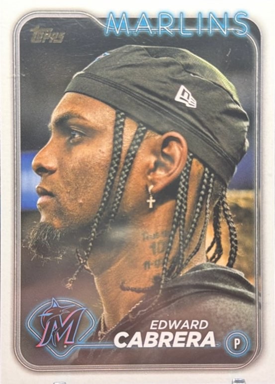 2024 Topps Golden Mirror Image Variations Series 2#465 Edward Cabrera