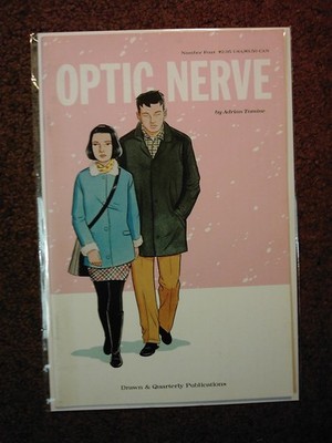 OPTIC NERVE #4- Adrian Tomine, '97 DRAWN & QUARTERLY 1st PB Printing *RARE+OOP!