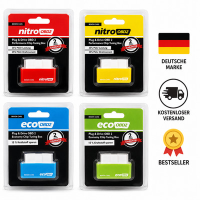ECO OBD OBD2 Stecker Benzin Diesel Mehr Power Drehmoment Sparen kraftstoff NEU