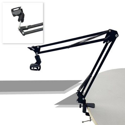 Recording Microphone Suspension Boom Scissor Arm Holder Microphone Stand