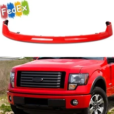 NEW #PQ Race Red Front Bumper Cover Face Bar Fits For 2009-2014 Ford F-150 F150