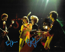* BLUE OYSTER CULT * signed 8x10 photo * ERIC BLOOM & BUCK DHARMA  * COA *