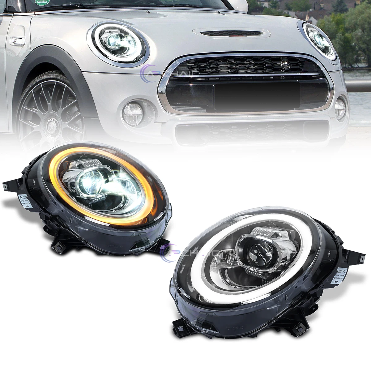 F55ミニDBA-XS15　2016年前期　左LEDヘッドライト　Y7.0567 Headlights for 2016 Mini Cooper Clubman for sale | eBay