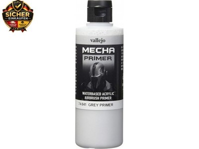 Mecha Color Acrylfarbe Primer Grau, für Airbrush, hohe Widerstandsfähigkeit g