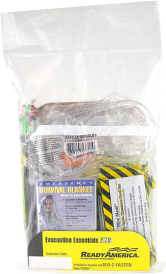 Evacuation Essentials plus Kit, Earthquake, Fire, Flood, Hurricane, Bug Out Bag,