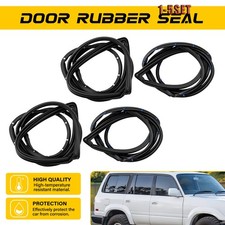 Door Rubber Seal Weatherstrip Fh Rh For Toyota Land Cruiser Fj80 1990-1998 4-20x Door Rubber Seal Weatherstrip Fh Rh For Toyota Land Cruiser Fj80 1990-1998 4-20x
