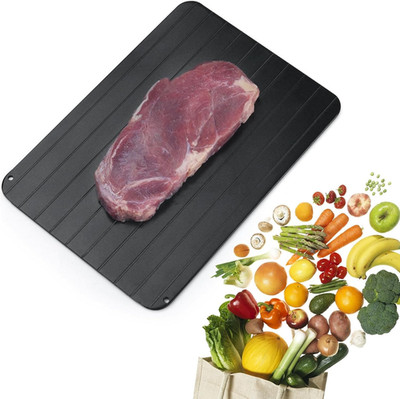 Defrosting Tray for Frozen Meat, Food Rapid Thaw Defrosting Tray Quick Defroster
