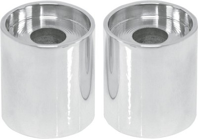 LA Choppers Riser Extension for 1in. Handlebar 1 1/2in. Rise Chrome LA-7413-02