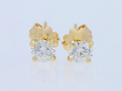 Diamanten Ohrstecker Ohrringe IGI 1,00 ct. 750 Gold Wert: 12.000 EUR Top Preis