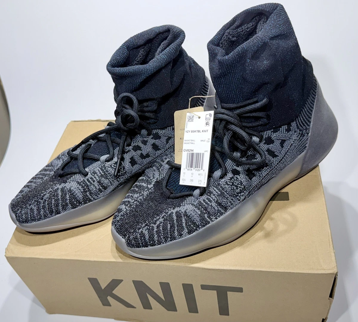 Las mejores ofertas en Yeezy Basketball Knit Onyx | eBay display picture 1