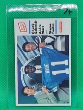 🏈1990 Detroit Lions Police Oscar Mayer #11 WARE FONTES SCHMIDT🏈 NM NR-MINT+