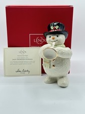 Lenox Porcelain JAZZY TRUMPETER ANNUAL SNOWMA...