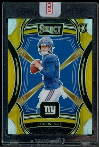 2024 Select Gold Prizm XRC #502 Jaxson Dart Giants RC Rookie 1/10
