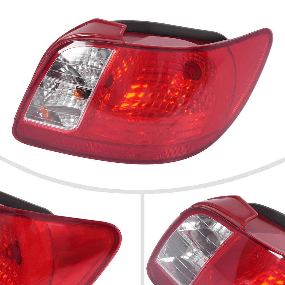For 2006-11 Kia Rio Halogen Tail Light Rear Brake Lamp w/Bulb Right Passenger RH - Image 2 of 4