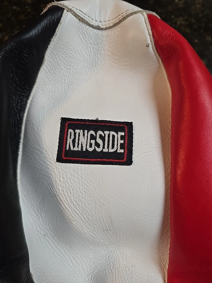 Ringside Boxing Double End Bag 9" White Black Red - Image 2 of 4