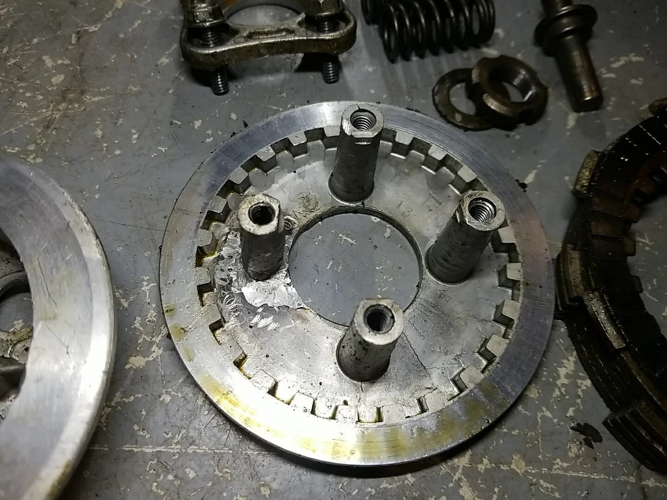 1983 1984 Honda XL200R Xl200 Clutch Basket Inner Outer Hub 200r Gear. - Image 3 of 4
