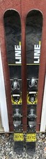 123 cm Line Gizmo junior twintip skis with Ty...