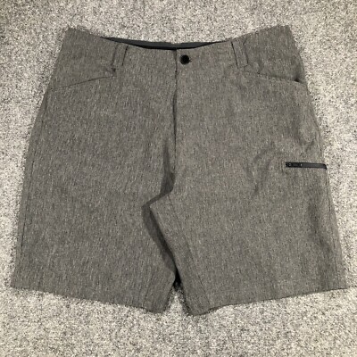 ZeroXposur Shorts Mens 38 Gray Travel Series Cargo Pocket Stretch  Lightweight