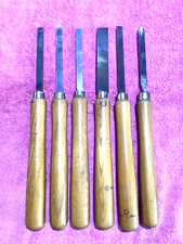 6 Buck bros. lathe tools
