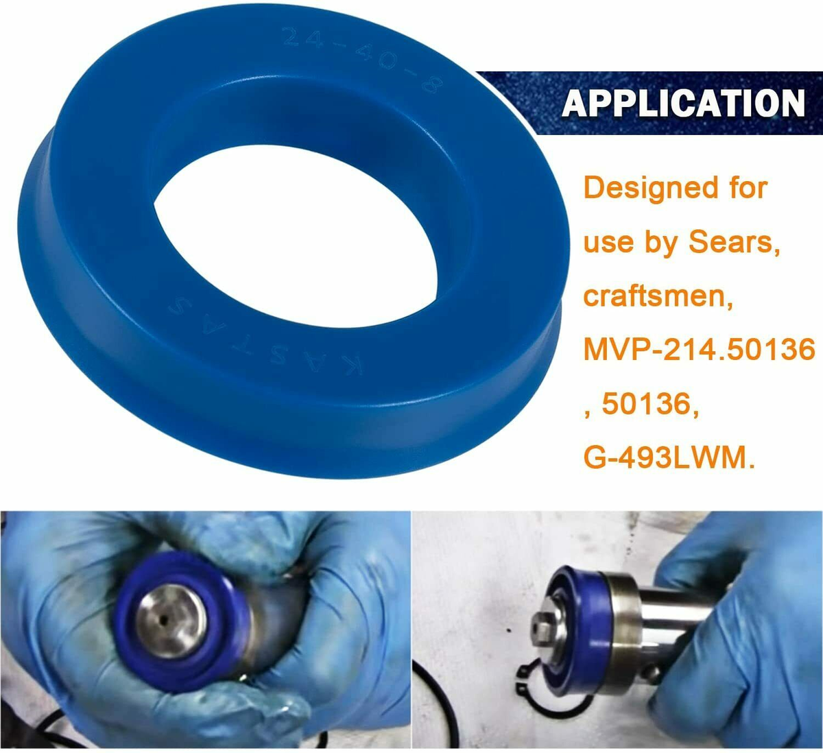 Floor Jack Seal Replacement Kit Suitable for Sears, Craftsman, MVP