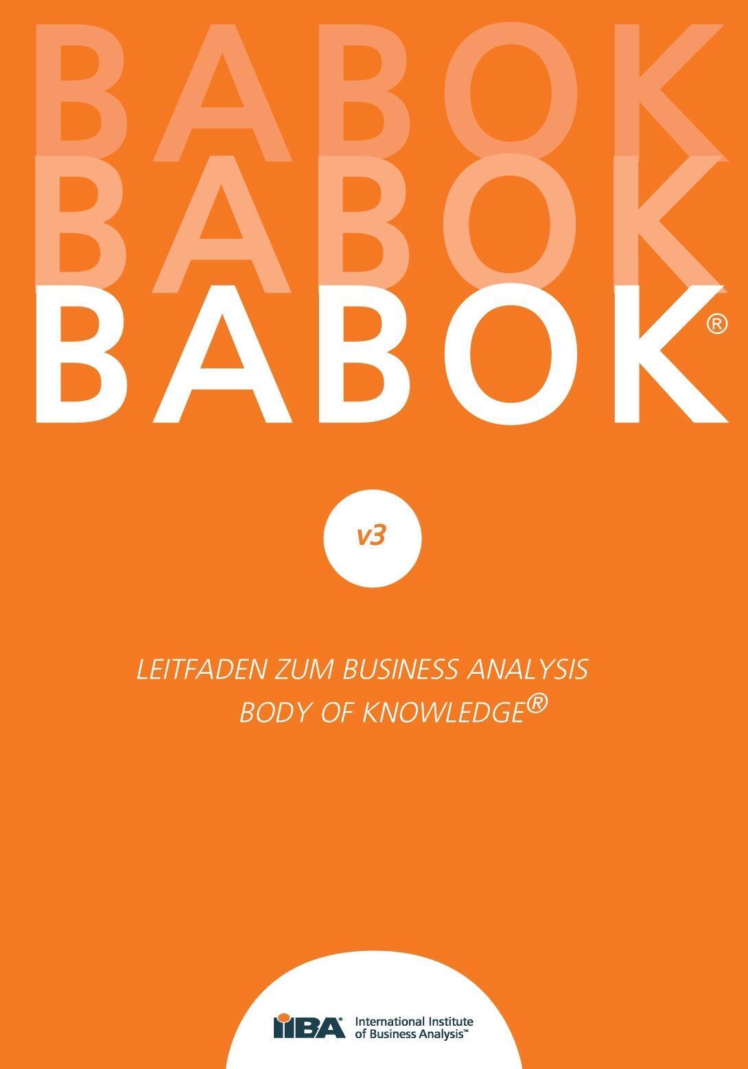 Thumbnail - Babok® V3 Leitfaden Zur Business-analyse Babok® Guide 3.0 Analysis