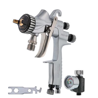Master Elite High-Performance PRO-55 Series HVLP Pressure Feed Spray Gun with...