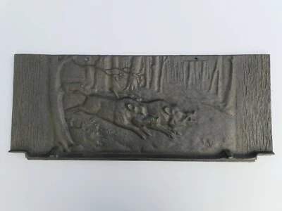 RICAMBIO STUFA DEVILLE PIASTRA POSTERIORE GHISA 19508 x STUFE:7762, DECOR, ...