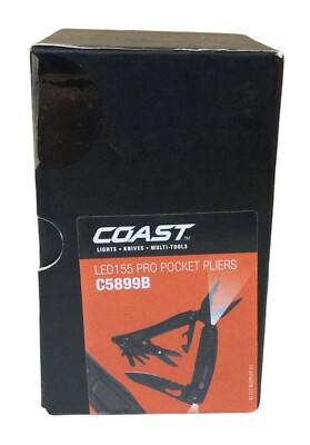 Coast C5899B LED155 Pro Pocket Pliers Black(P3)