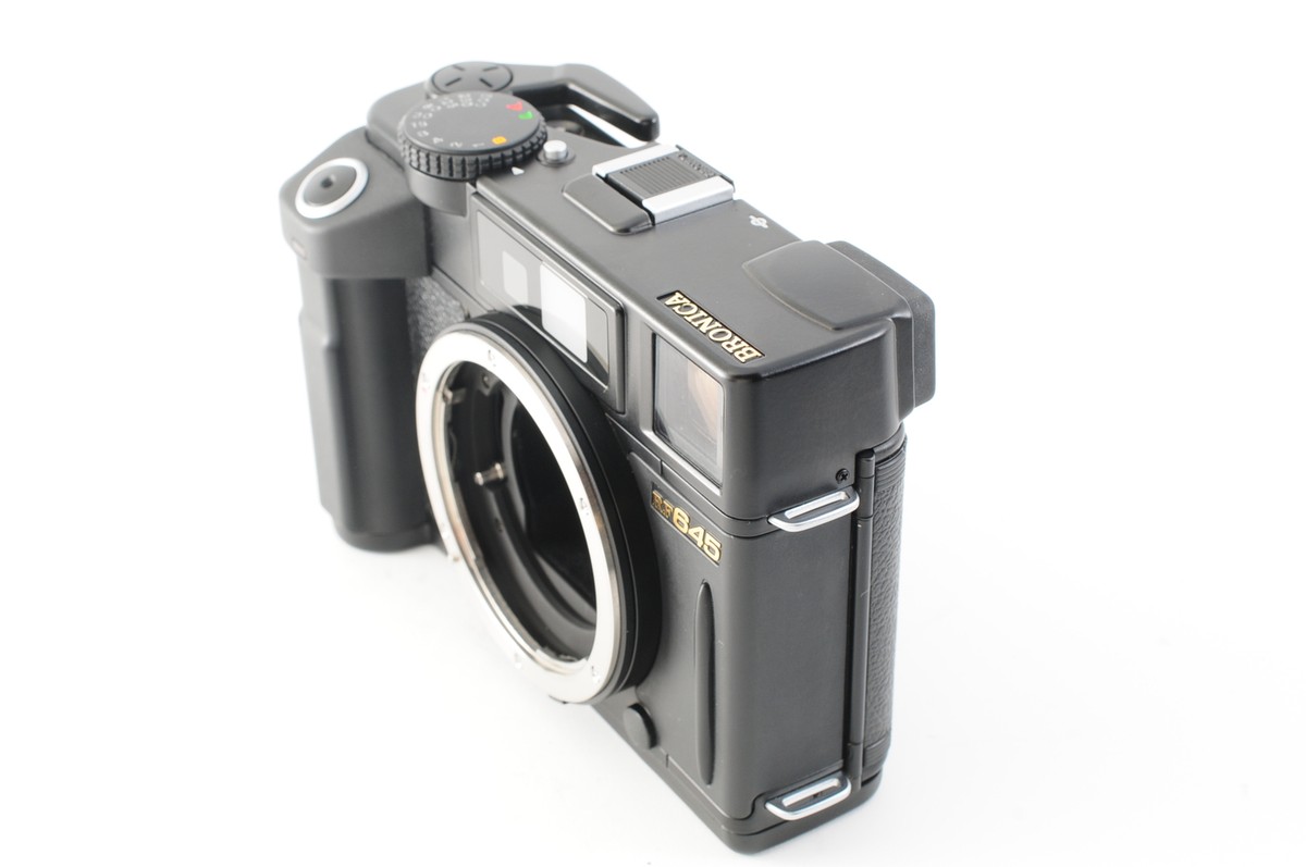 ブロニカ BRONICA ストラップ BRONICA RF645用 Top MINT] Zenza Bronica RF645 6x4.5 Film Camera Strap 65mm