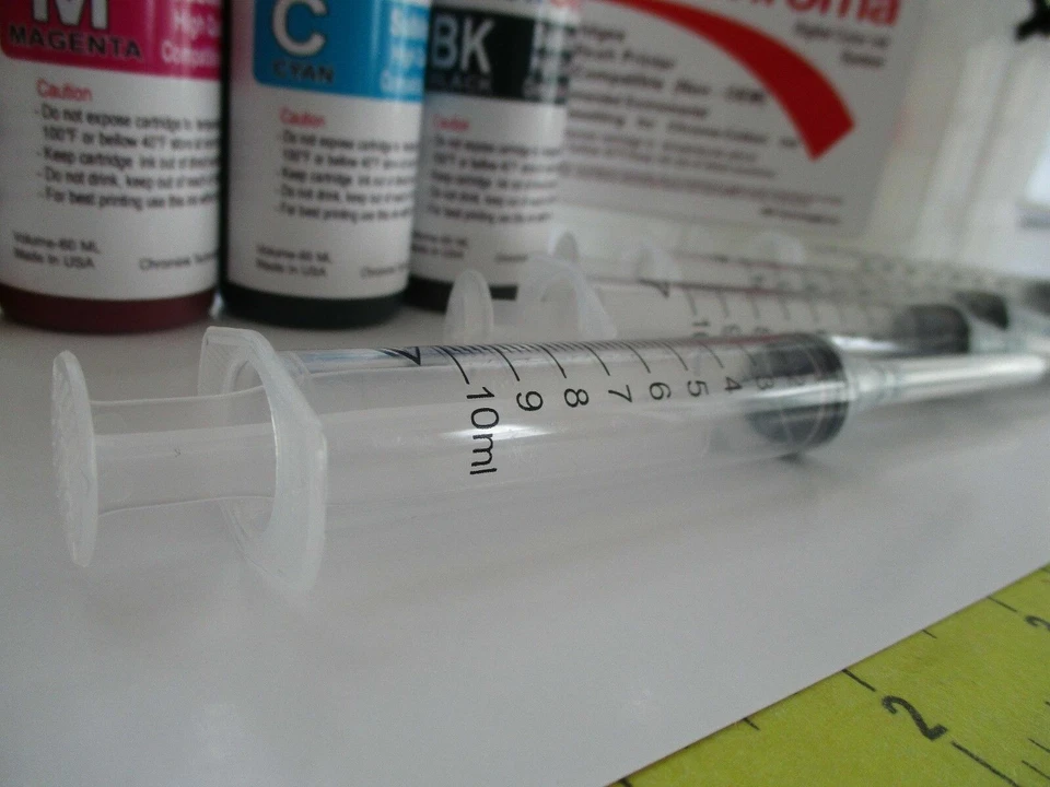 KIT TINTA DE SUBLIMACIÓN, PARA USAR CON RICOH SG2100 3110 7100DN SG3110SF 7100 GC41 Foto 4 de 4