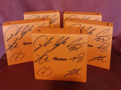 BTS Album BUTTER DELUXE - LIMITED EDITION AUTOGRAPHED!!!! mit