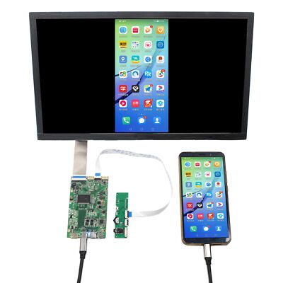 HD Type C LCD Controller Board 13.3''  2560X1440 NV133QHM A51 IPS LCD Screen
