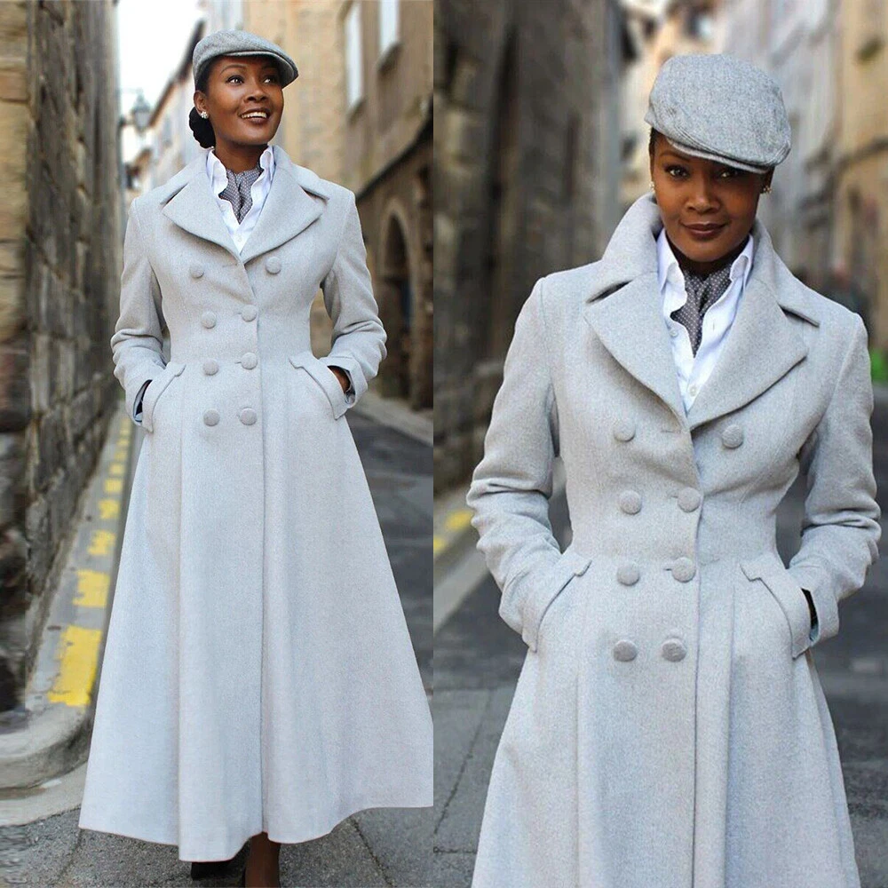 wool dress coat womens