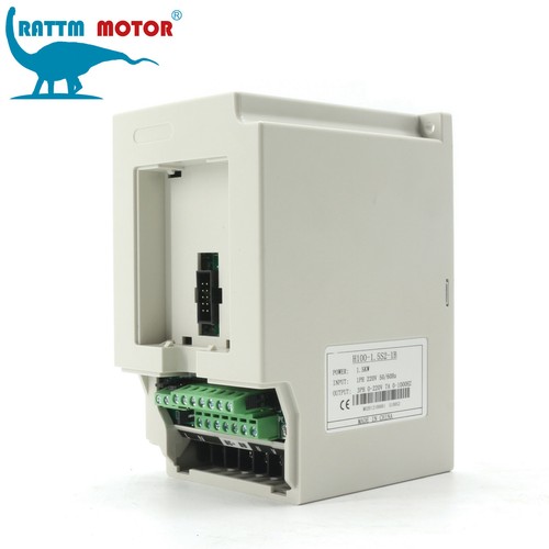 【DE】 Motor de husillo de aire ER11 de 1,5 kw + Inversor de frecuencia variable accionamiento 220 V CNC - Imagen 8 de 9