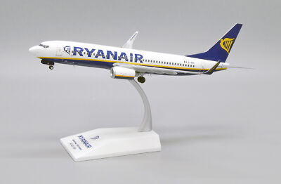 1:200 JC Wings Ryanair Boeing 737-800 Passenger Airplane Diecast
