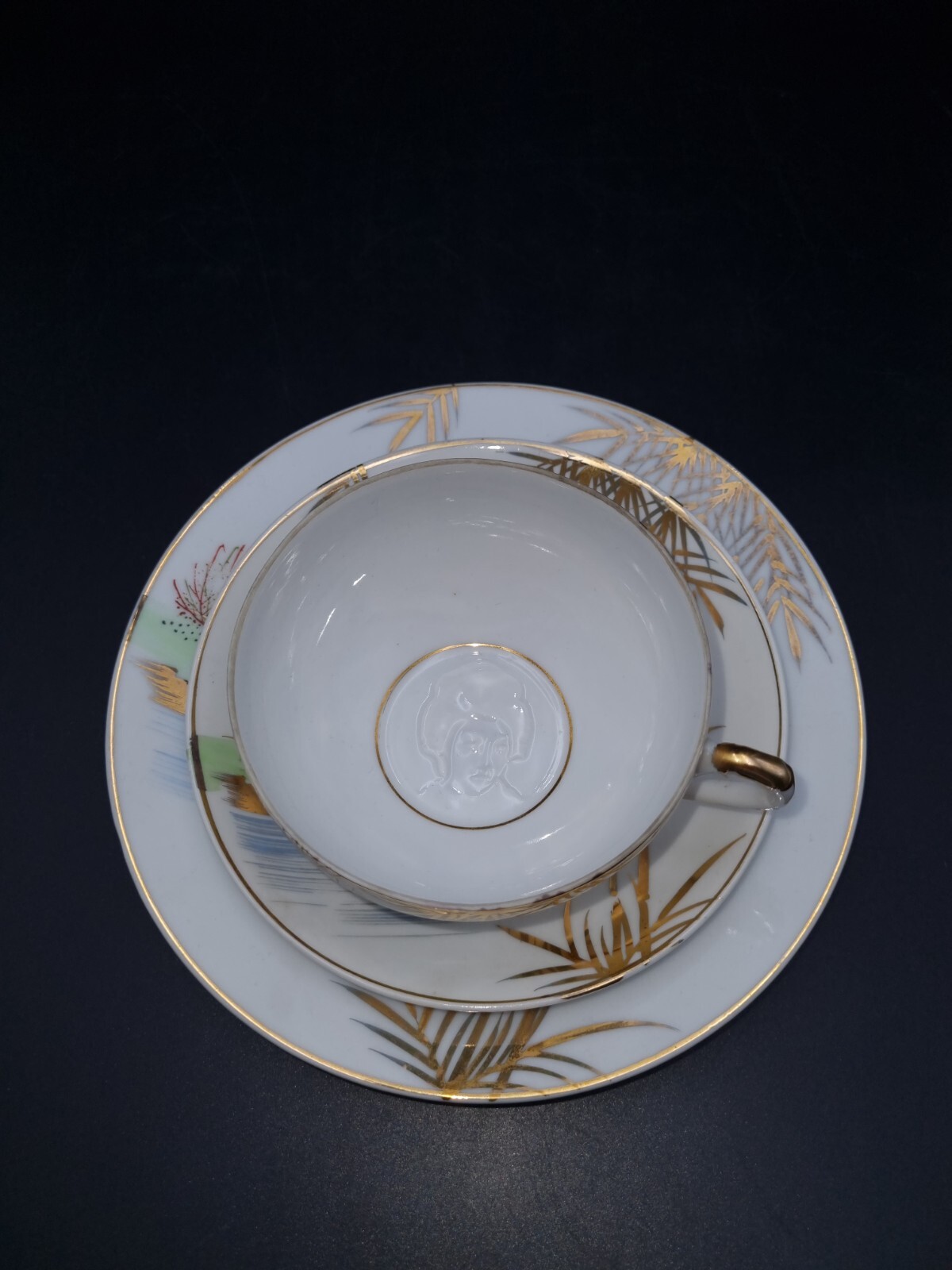 Japanese Kutani Hand Painted Tea Set for 2 eBay