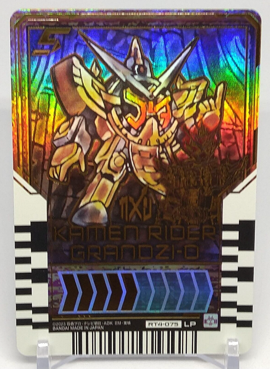 Kamen Rider Grand Zi-o RT4-075 LP Bandai Gotchard Ride Chemy Card