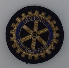 Rotary International - Patch feutre brodé