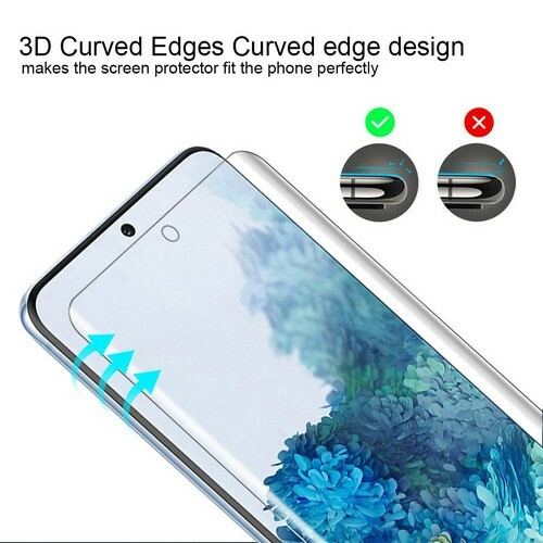 UV Kleber Curved Hartglas für Samsung Galaxy S10e - Bild 4 von 7
