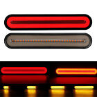 <!--F#f_0-->2Pcs Halo Neon LED TruckTrailer Flowing Turn Signal Rear Brake Tail Light 12-24V<!--F/-->
