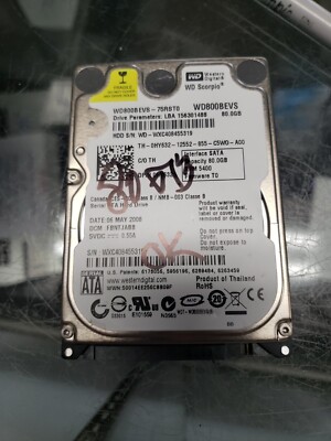 80GB VERIOUS MODELS LAPTOP Hard Disk Drive SATA 2.5 FREE SHIP