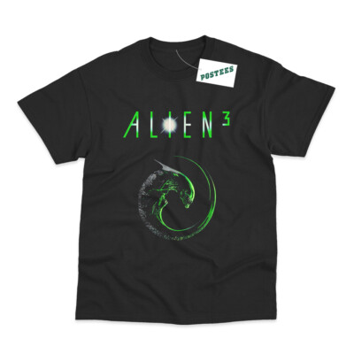 Retro Movie Poster Inspired By Alien DTG Printed T-Shirt UK