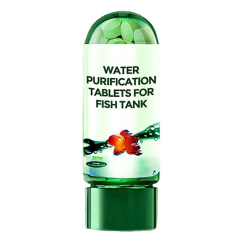 Water Purification Tablets Freshwater Aquarium Water Clarifier Cleaning Solution