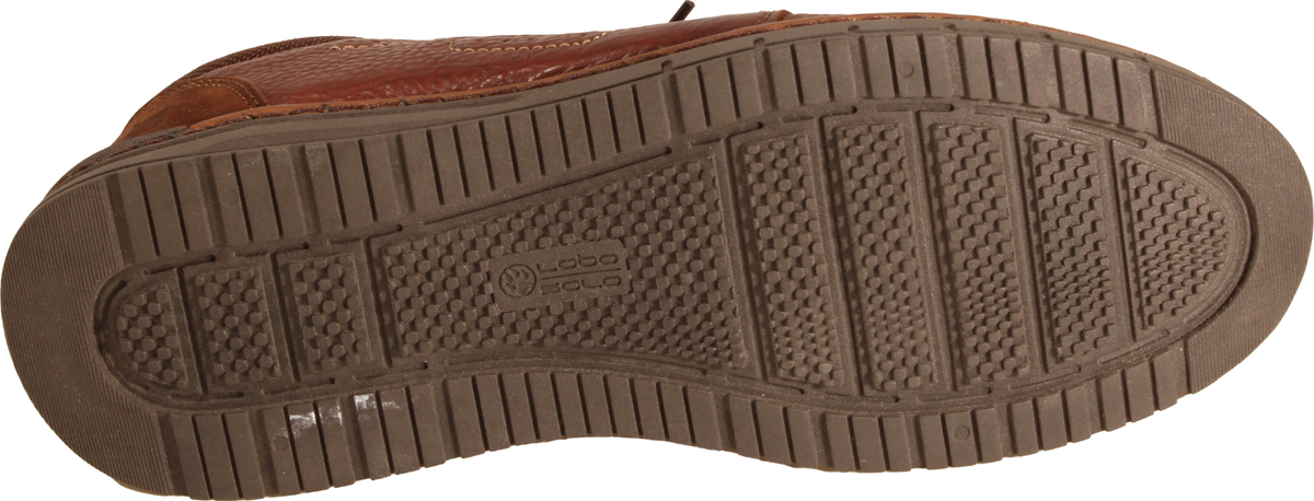 Lobo Solo Mens Casual Oxford Sneaker Mahogany Leather US 