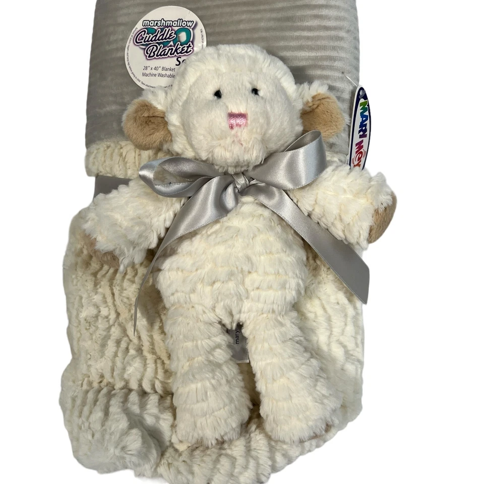 Juego de mantas Marshmallow Marry Meyer lavables a máquina cordero 28X40" Foto 3 de 4